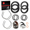 Yamaha V-Star 1300 XVS1300 Tourer Fork Bushing Dust Oil Seals (2007–2017)