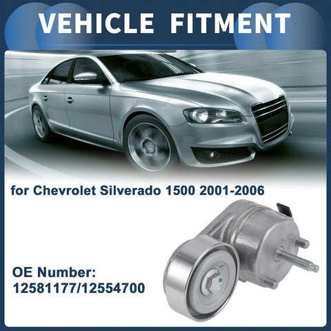 Chevrolet Silverado 1500 Belt Tensioner (2001-2006)