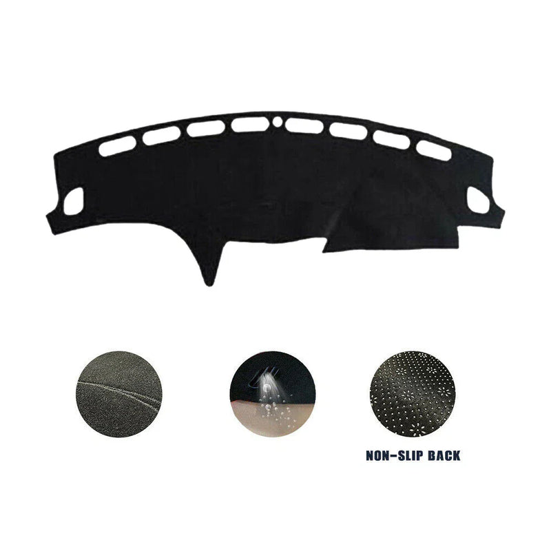 Subaru Impreza Sedan 2007-2011 Black Cover Non-Slip Dash Mat