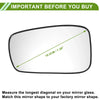 Hyundai Sonata Left Side Mirror Glass (2011-2014)