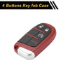 Dodge Charger Black Red Key fob Shell Case (2020)