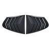 BMW 5 Series F10 Rear Window Side Louver Covers (2011-2017)