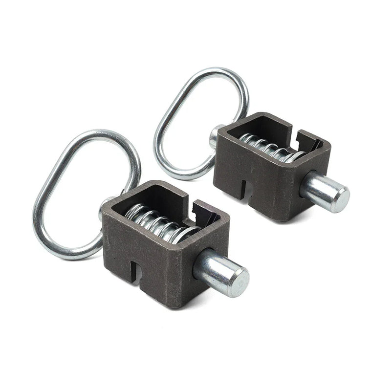 Utility Steel Spring Trailer Gate 5/8" Weld-On Spring Latch Lock Assembly