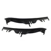 BMW 5 Series E39 Pair ABS Black Front Upper Headlight Gaskets (1997-2003)