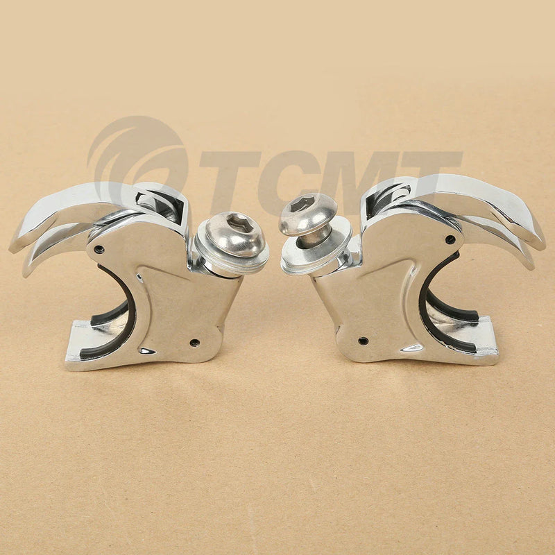 Harley Wide Glide, Softail 41mm Windshield Clamps (1993-2013)