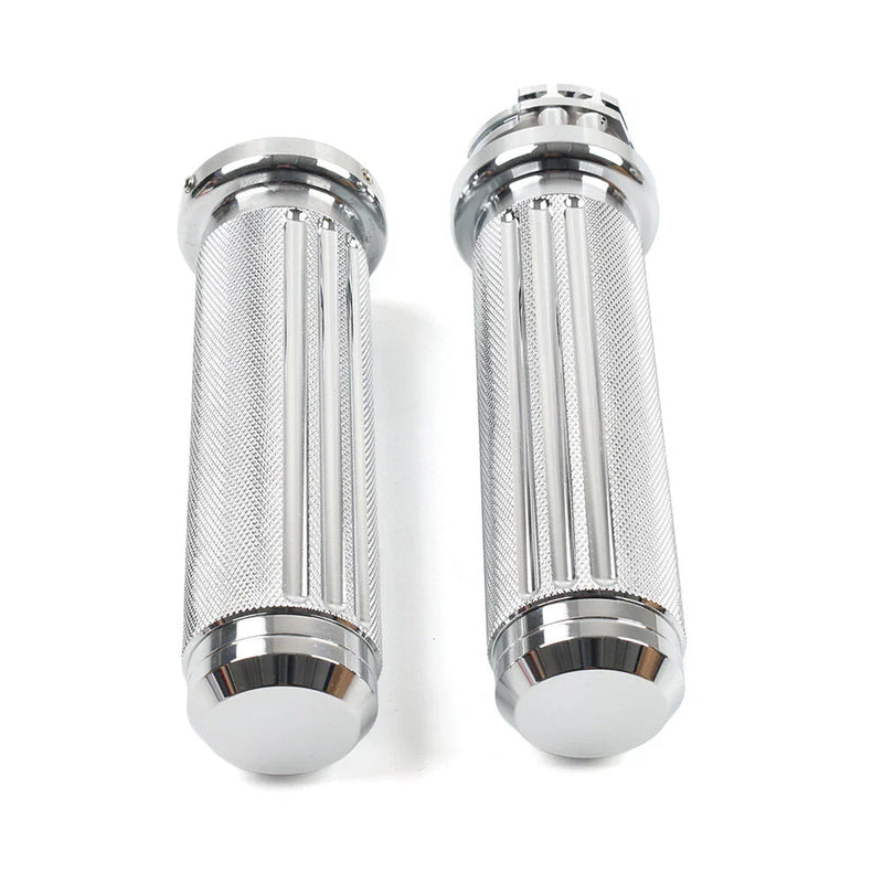 Harley Heritage Softail Dyna Chrome Handlebar Hand Grips