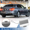 BMW 5 Series F10 Titan Silver Rear Bumper Tow Hook Cover