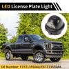 Ford F-150 F-250 F-350 License Plate Lights White Red (1990-2001)