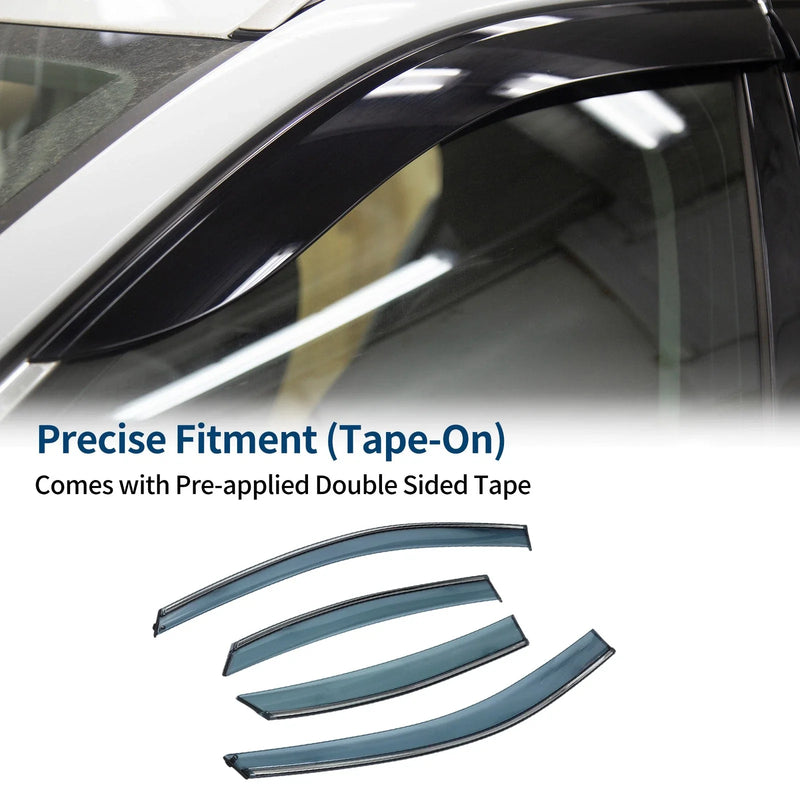 Ford Focus Sedan Side Vent Visors Window Deflectors (2008-2011)