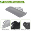 Porsche Panamera Silver Tone Left Washer Nozzle Cover Cap