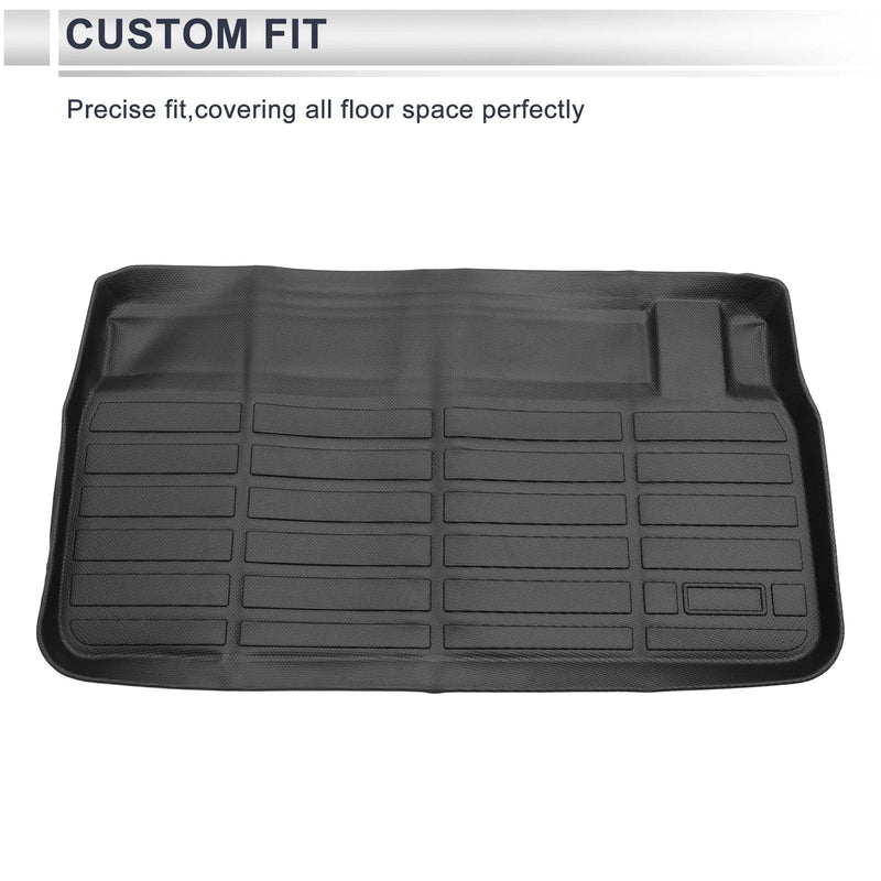 Dodge Grand Caravan Cargo Liner Rear Trunk Mat Grid Pattern (2008 - 2020)