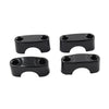 Dirt Pit Bike ATV Black 22mm 7/8" Handlebar Mount Clamp Riser