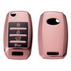 Kia Optima, Soul (2013-2018, 2015-2018) Pink TPU Key Fob Cover Case