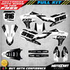 Yamaha YZ 450F (2018-2020) BURN STYLE Stickers Custom Graphics Kit