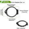 Chevrolet Cruze 3 x Speaker Spacer Ring Tweeter Speaker Spacer Adapter 6.5"