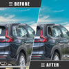 Honda CRV (2023) Carbon Fiber Pattern Rear Side Window Louvers Vent Cover