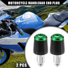 Honda 2 x Motorcycle Handlebar End Plugs 7/8" Grip Caps