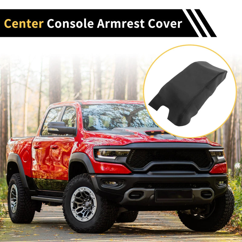 Ford F-150 Microfiber Leather Center Console Armrest Cover (2015-2023)