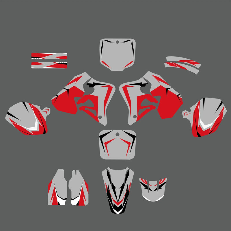 Honda CR 125R 250R Graphics Decals Stickers Kit (1995-1996)
