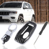 Ford Fusion Carbon Fiber Remote Key Fob Cover Case Ring Set (2013-2020)