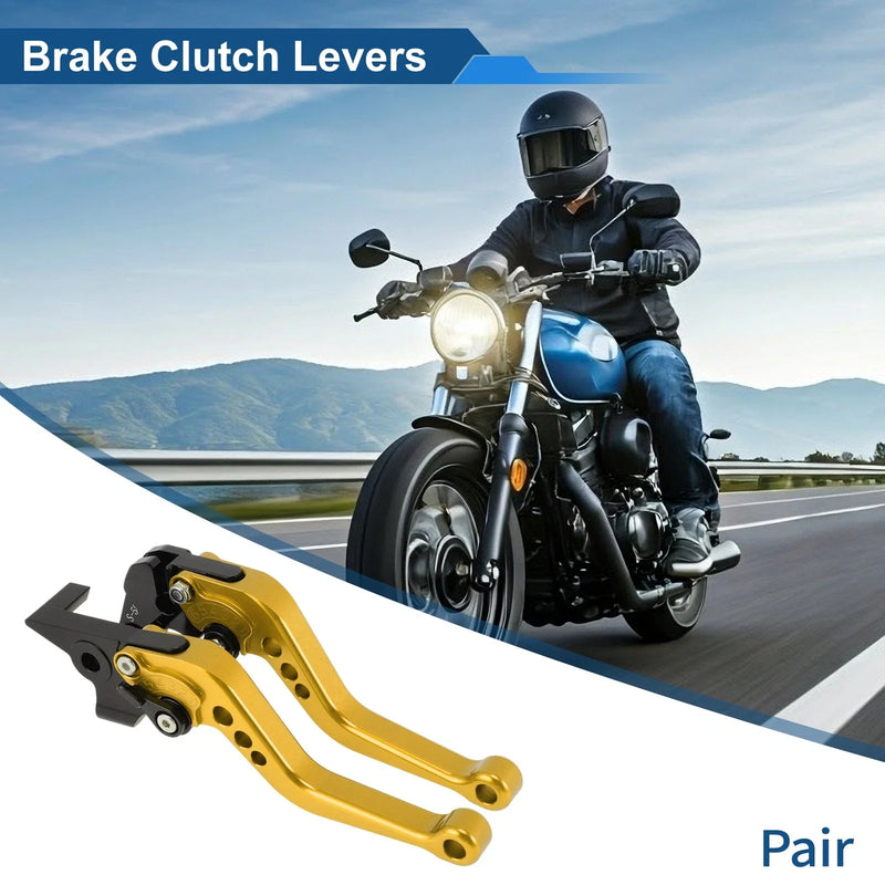 Yamaha MT-10 / FZ-10 Brake Clutch Levers Gold Tone (2017–2021)