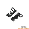 Honda Gold Wing GL1800 Black Front Tie-Down Mount Brackets (2018-2024)