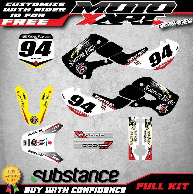 Suzuki RM 65 (2000-2019) Decals EAGLE Style Custom Graphics Kit