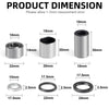 Honda TRX400EX Front Upper Lower Shock Bushing Kit (2004–2008)
