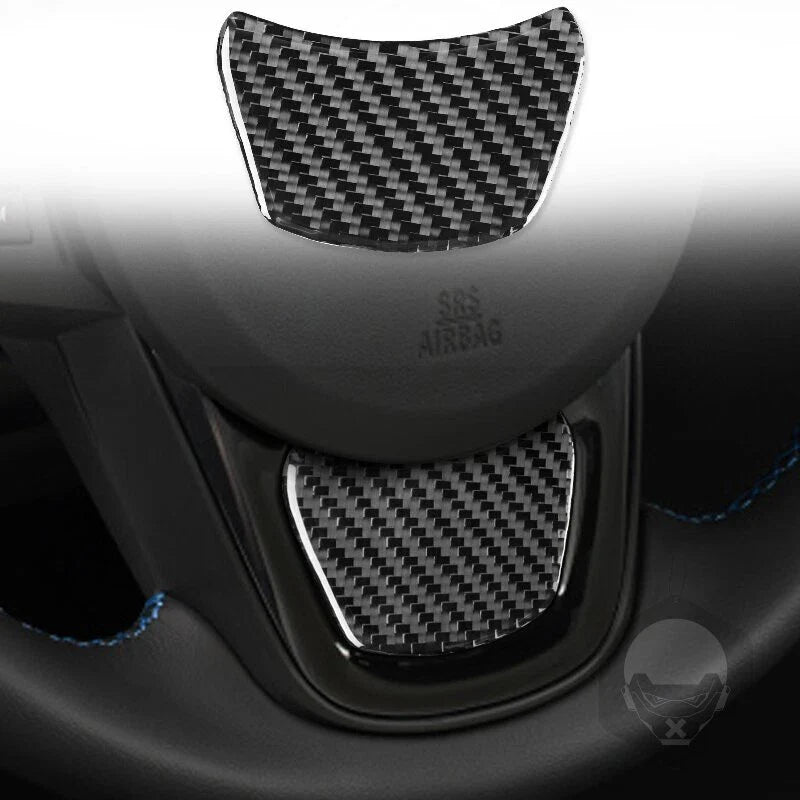 Toyota Supra A90 2019-2022 Carbon Fiber Steering Wheel Chin Cover Trim
