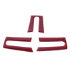 Ford Mustang Red Carbon Fiber Steering Wheel Cover Trim (2005-2009)