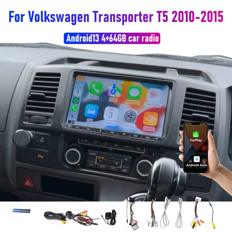 VW Transporter T5 9'' Head Unit Radio (2010-2015)