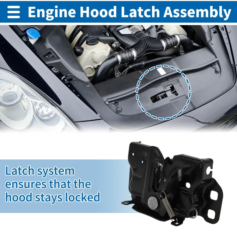 Chrysler 200 (2011-2014) - 1 x Durable Replacement Hood Latch Assembly