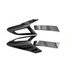 Toyota C-HR Carbon Fiber Style Eyebrow Rear Tail Light (2016–2021)