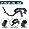 Land Rover Discovery V (2017-2023) Rubber Metal Black 1 Pc Radiator Hose