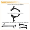 Hyundai Santa Fe 6 Pcs Front Lower Control Arms Sway Bars (2007-2012)