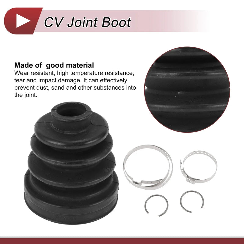 Honda CR-V Inner CV Joint Boot Kit with Clamps (2012-2014)