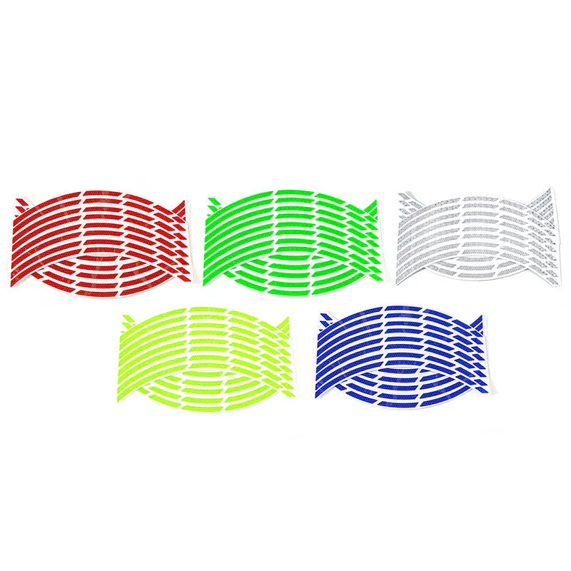 Various Models Reflective Motorcycle Wheel Sticker Rim Stripe Tape