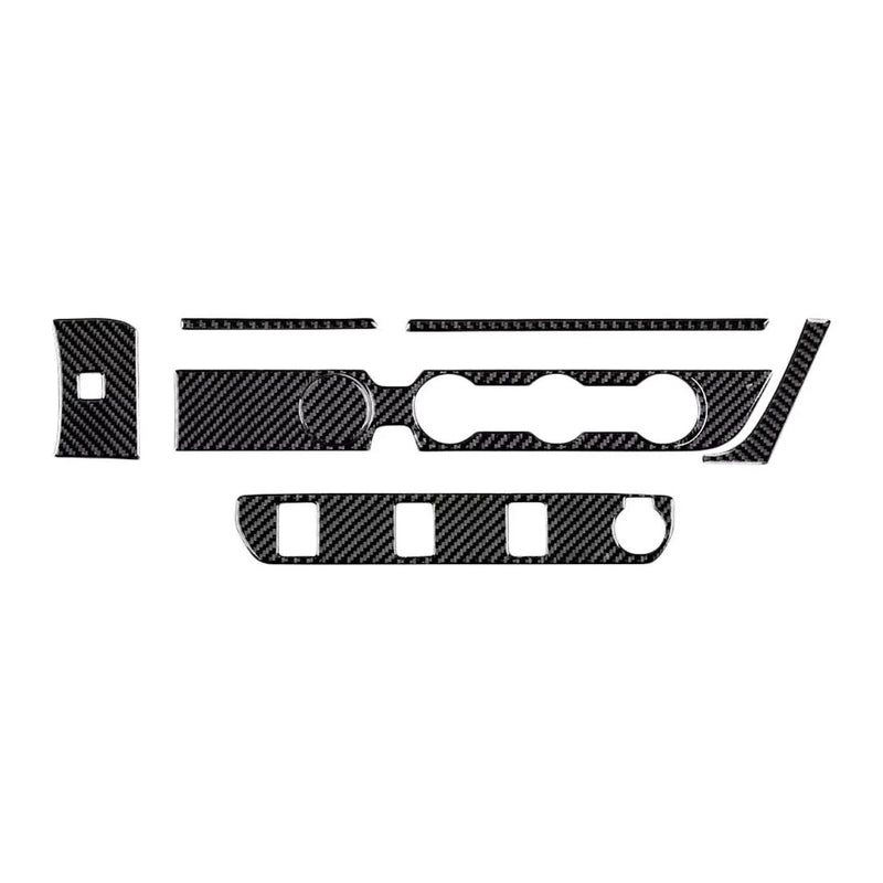 Toyota Tacoma Carbon Fiber Center Console Control Button Cover Trim (2016-2023)