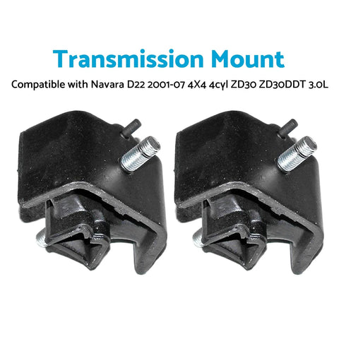 Nissan Navara D22 (2001-2007) 4x4 ZD30 3.0L Rear Gear Box Mounts