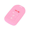 Honda Accord Civic CR-V 5 x Button Key Fob Cover Case Pink (2016-2023)