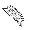 Infiniti QX60 (2014-2020) Black 10 x Window Moulding Strips