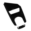 Chevrolet Corvette C8 Black Carbon Fiber Center Button Cover Trim
