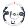 Toyota 86 / Subaru BRZ / Scion FR-S Silver Carbon Steering Wheel (2012-2020)