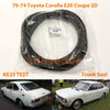 Toyota Corolla KE25 TE27 Trunk Lid Weatherstrip Rubber Seal (1975-1979)