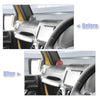 Jeep Wrangler JK (2007-2014) Red 2 x Car A-Pillar Speaker Decoration Covers