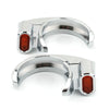 Harley Sportster / Dyna (39-41mm) 2 x Front Turn Signal Lights (2014-2023)