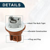 Dodge Grand Caravan 2011-2020, 3 Pins Turn Signal Light Socket