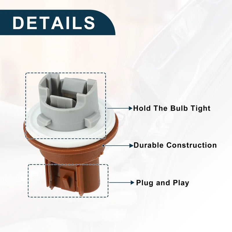 Dodge Grand Caravan 2011-2020, 3 Pins Turn Signal Light Socket
