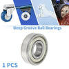 Scooter Skateboard Wheel P0 25x62x17mm 1 Pc Deep Groove Ball Bearings