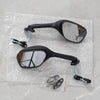 GSXR600 / 750 2006-2023 & GSXR1000 2005-2016 Black Rearview Side Mirrors (2x)